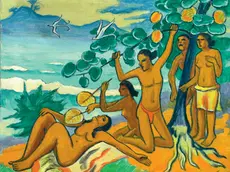 Riposo al mare (1950) di Max Pechstein