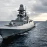 Una fregata della classe Fremm costruita da Fincantieri