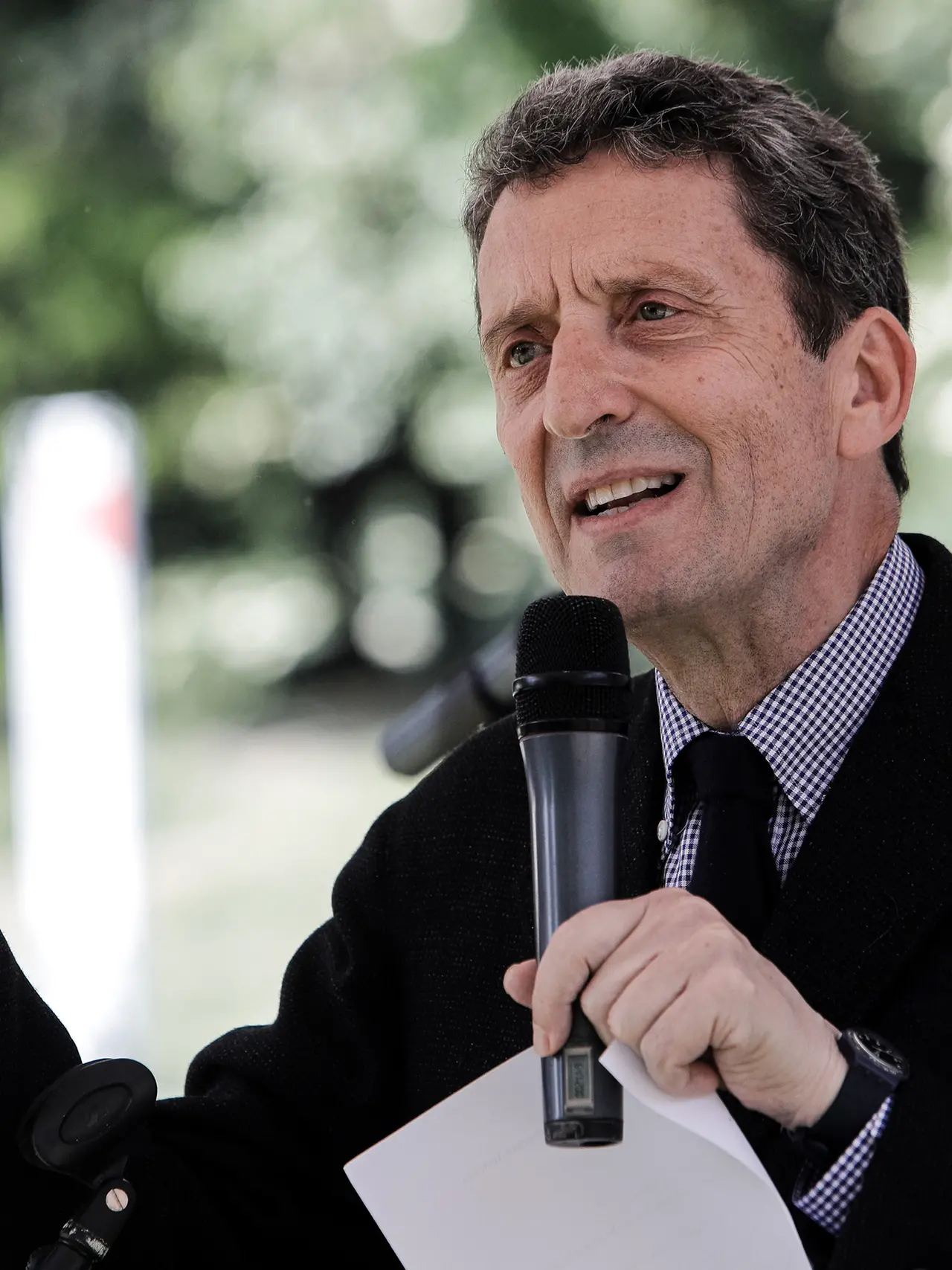 Il presidente della Biennale Pietrangelo Buttafuoco