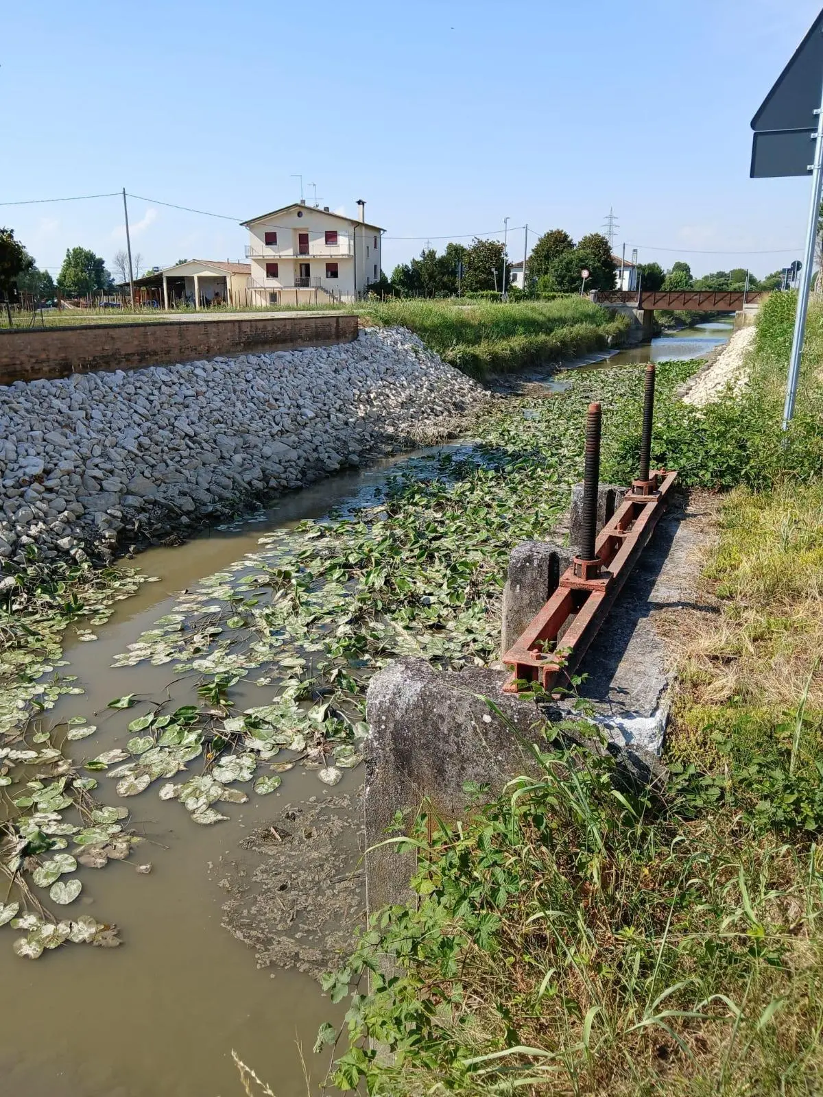 Canale Fossetta in secca