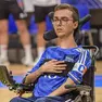 Simone Ranzato, capitano della nazionale italiana di powerchair football