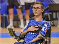 Simone Ranzato, capitano della nazionale italiana di powerchair football
