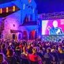 Il pubblico all’Aquileia Film Festival nella serata con Paolo Mieli