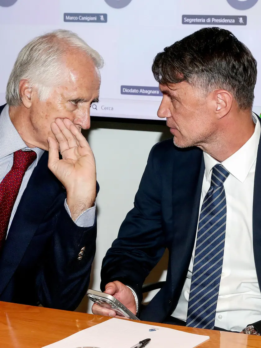 Un dialogo tra Malagò e Maldini