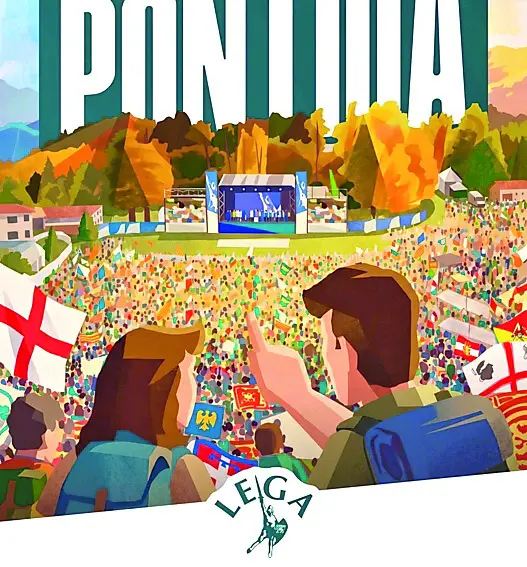 La locandina completa di Pontida 2026