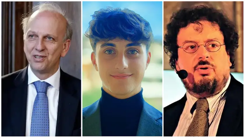 Marco Bussetti, Alessandro Gianesini e Gino Roncaglia