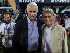 Giovanni Malagò e Roberto Mancini