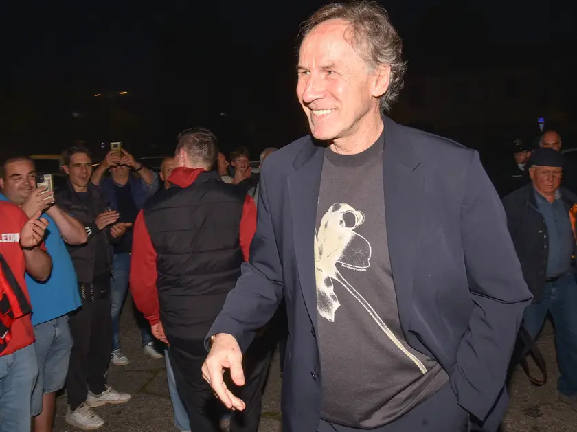 Franco Baresi con alcuni fan