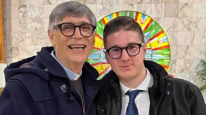 Don Patriciello con Adriano Cappellari