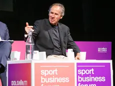 Franco Baresi a Belluno durante l'evento organizzato da Nem