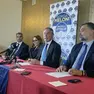 Da sinistra Enoch Soranzo, Elena Donazzan, il ministro Adolfo Urso e Luca De Carlo