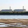 epa13140262 A view of the MVM Paks Nuclear Power Plant, which had to close its Reactor 3 due to extremely low water levels on the Danube River, in Paks, Hungary, 29 July 2026. EPA/DANIEL KISS HUNGARY OUT