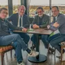 I quattro governatori leghisti Fugatti, Zaia, Fontana e Fedriga