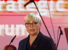 La presidente della Slovenia Nataša Pirc Musar
