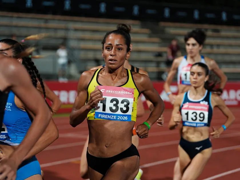 La triestina Joyce Mattagliano in azione