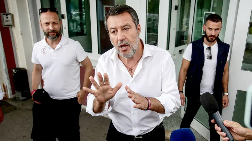 Il vicepremier e leader della Lega Matteo Salvini