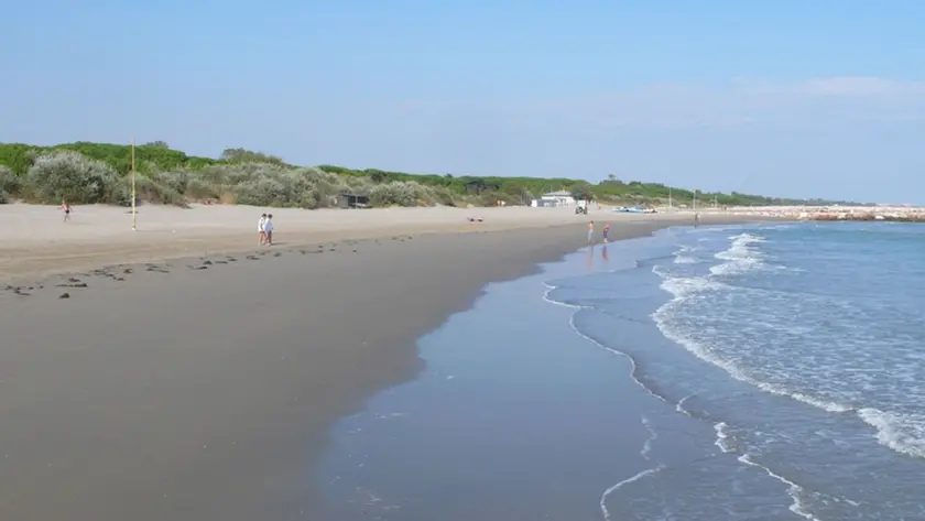La spiaggia di Eraclea Mare