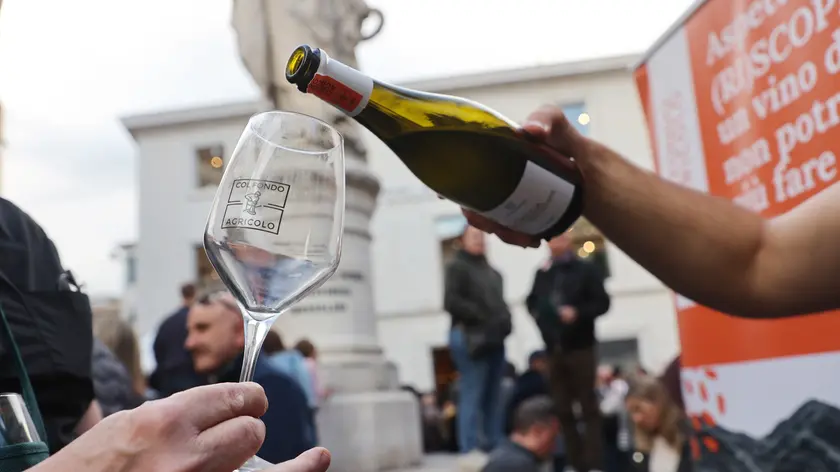 Una bottiglia di Prosecco