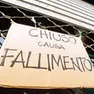Un negozio chiuso in città