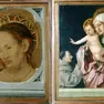 La tavoletta bifronte con la Madonna e il Cristo in pietà di Antonello da Messina. Una delle opere trafugate la sera di Ferragosto