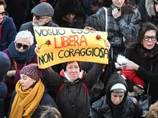Una manifestazione in occasione della Giornata internazionale per l'eliminazione della violenza contro le donne