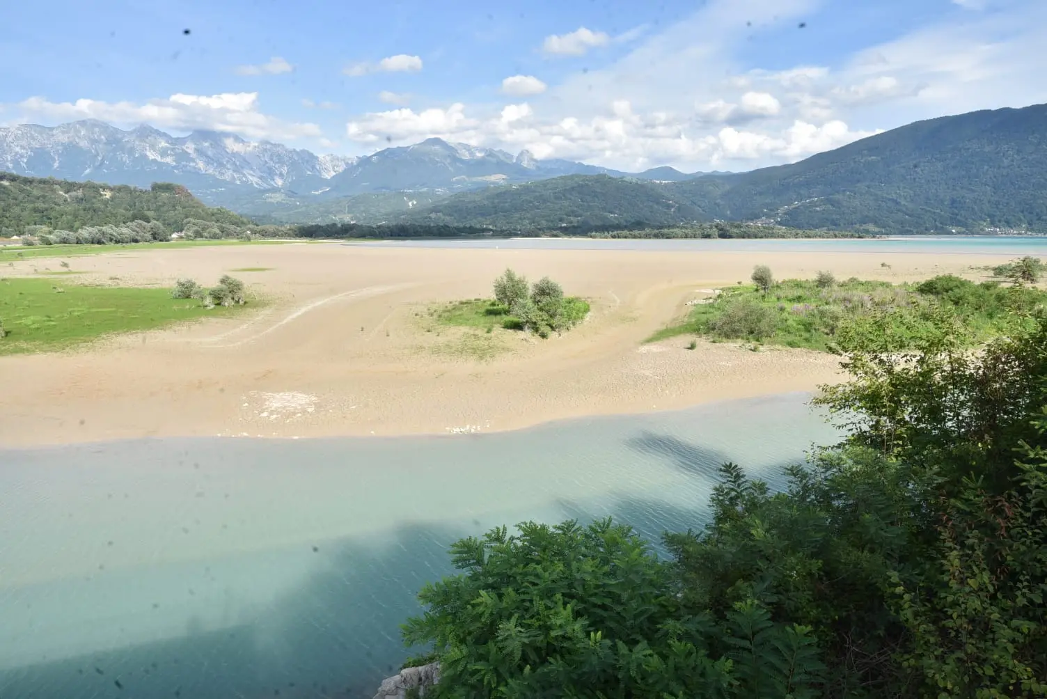 Il bacino Alpago Cansiglio al Lago di Santa Croce