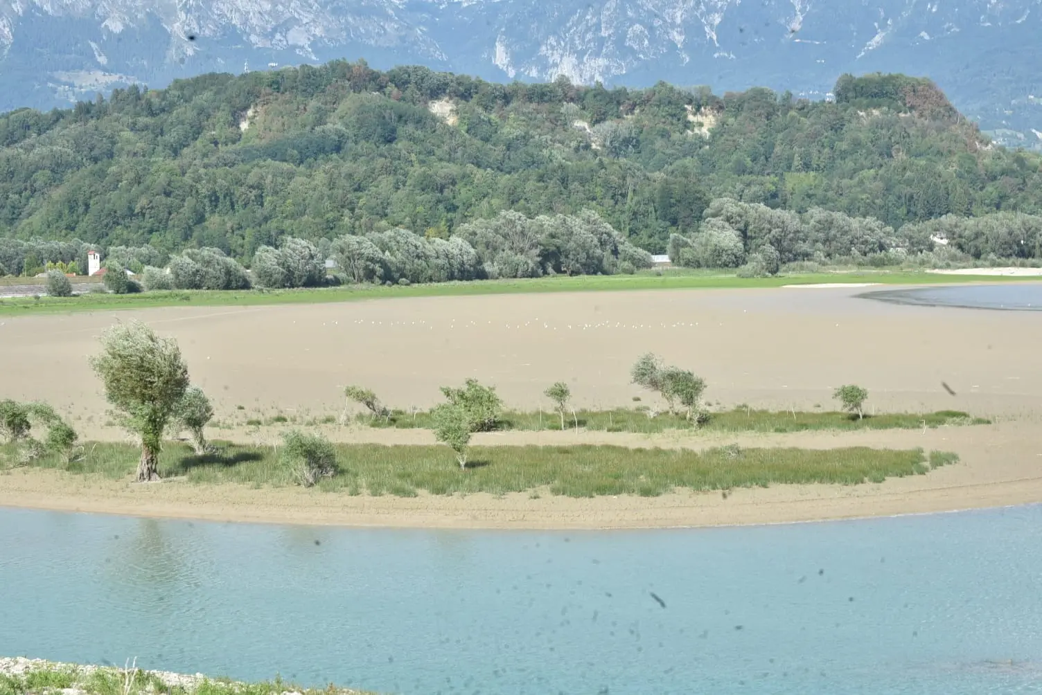 Il lago di Revine, nel Trevigiano