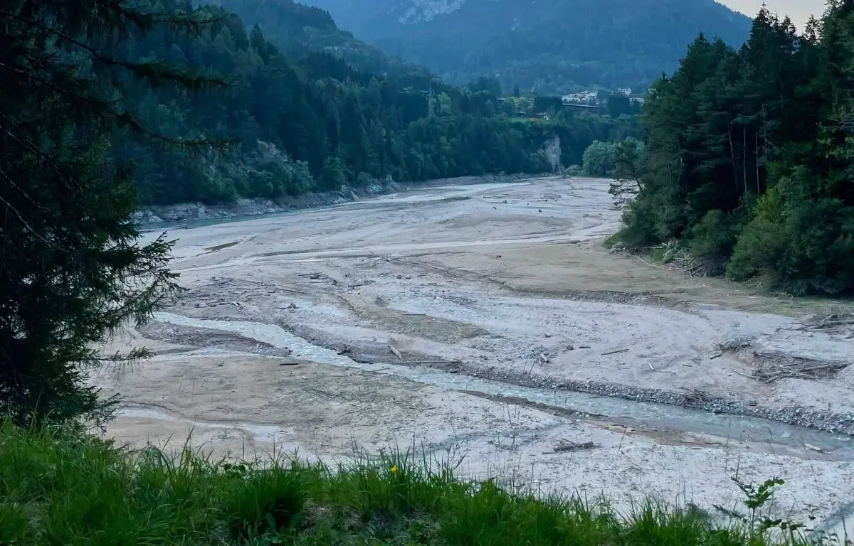 Ciò che resta del Lago del Centro Cadore, Dolomiti bellunesi