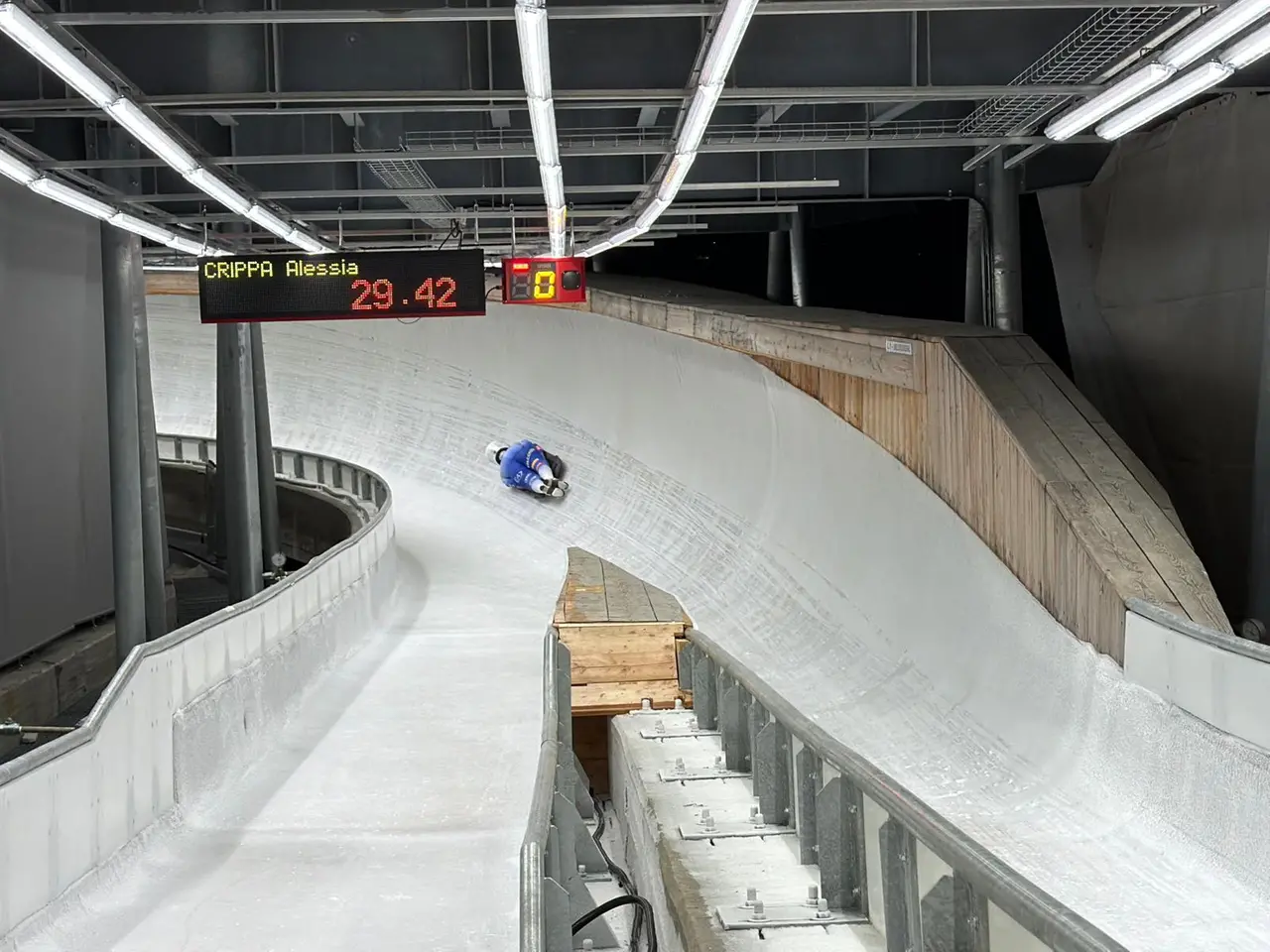 Sliding center a Cortina