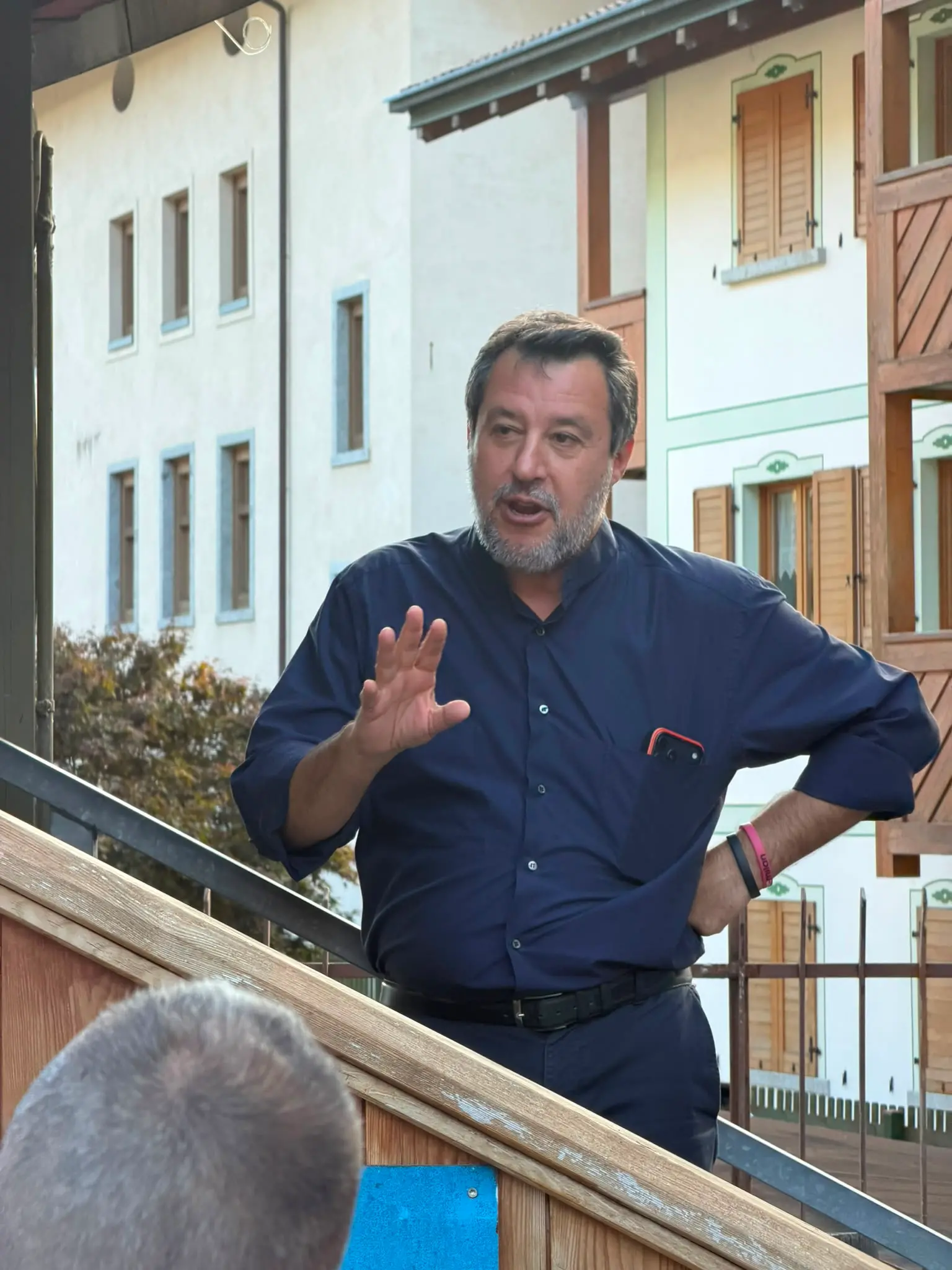 Matteo Salvini a Pinzolo