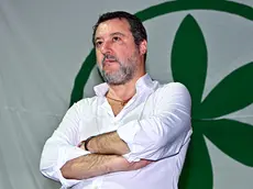 Il leader della Lega Matteo Salvini