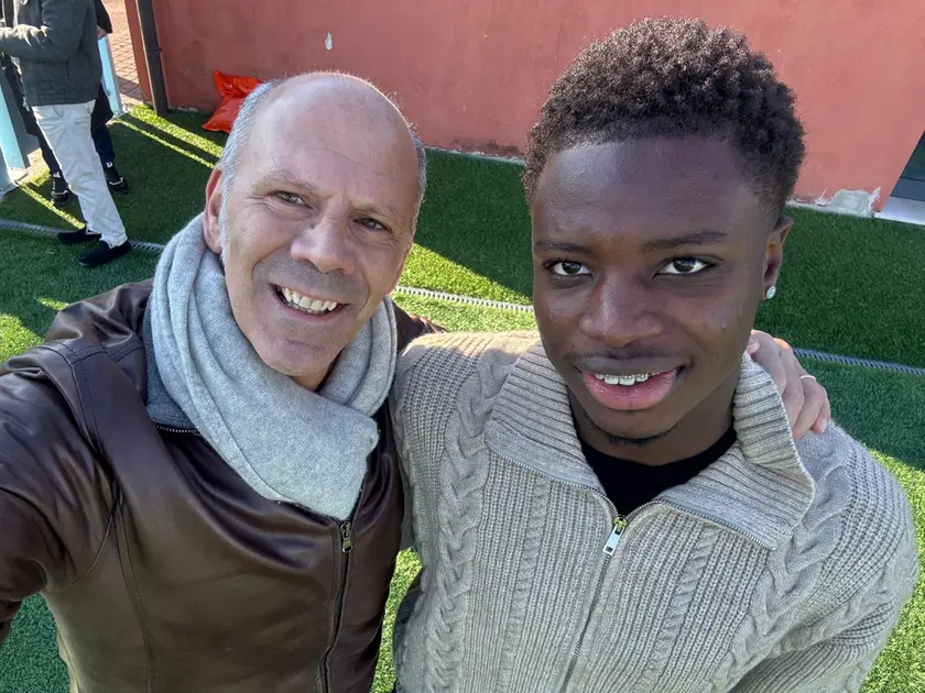 Alphadjo Cisse con Dalla Costa