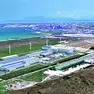 Il rendering dell'acciaieria green che sarà realizzata a Piombino dal consorzio Metinvest Adria