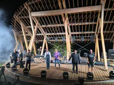 I C.S:I. sul palco di Marzabotto