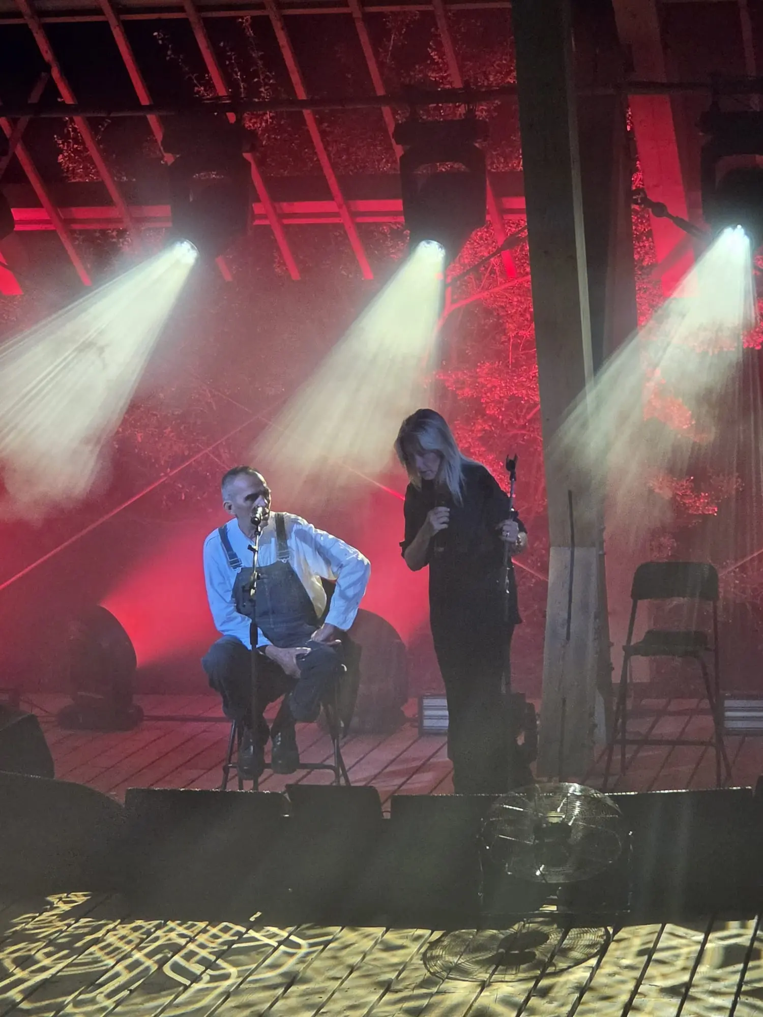 Giovanni Lindo Ferretti e Ginevra Di Marco