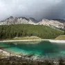 Il bacino di innevamento in Po’ Drusciè a Cortina