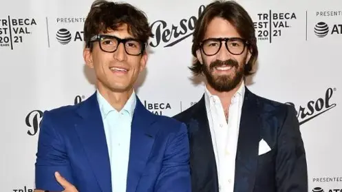 Rocco Basilico, a sinistra, con Leonardo Maria Del Vecchio