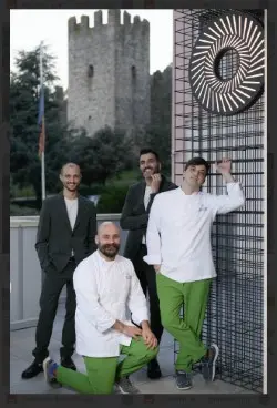 Lo staff del ristorante Incalmo di Este
