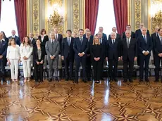 L'esecutivo di Giorgia Meloni nel giorno del giuramento