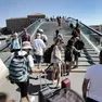 Turisti sul ponte di Calatrava