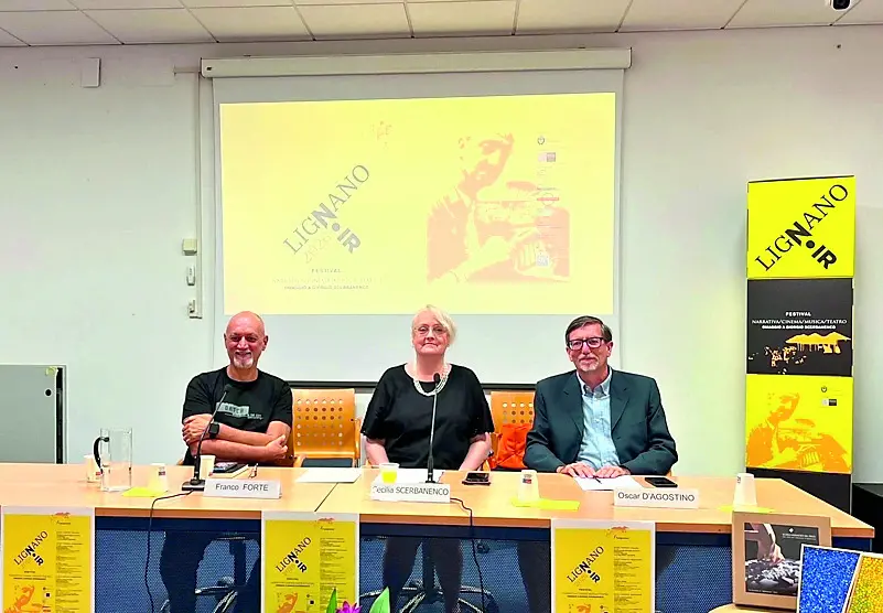 I relatori dell'ultima giornata di Lignano noir