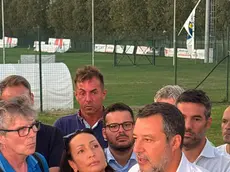 Matteo Salvini a Oppeano, Verona