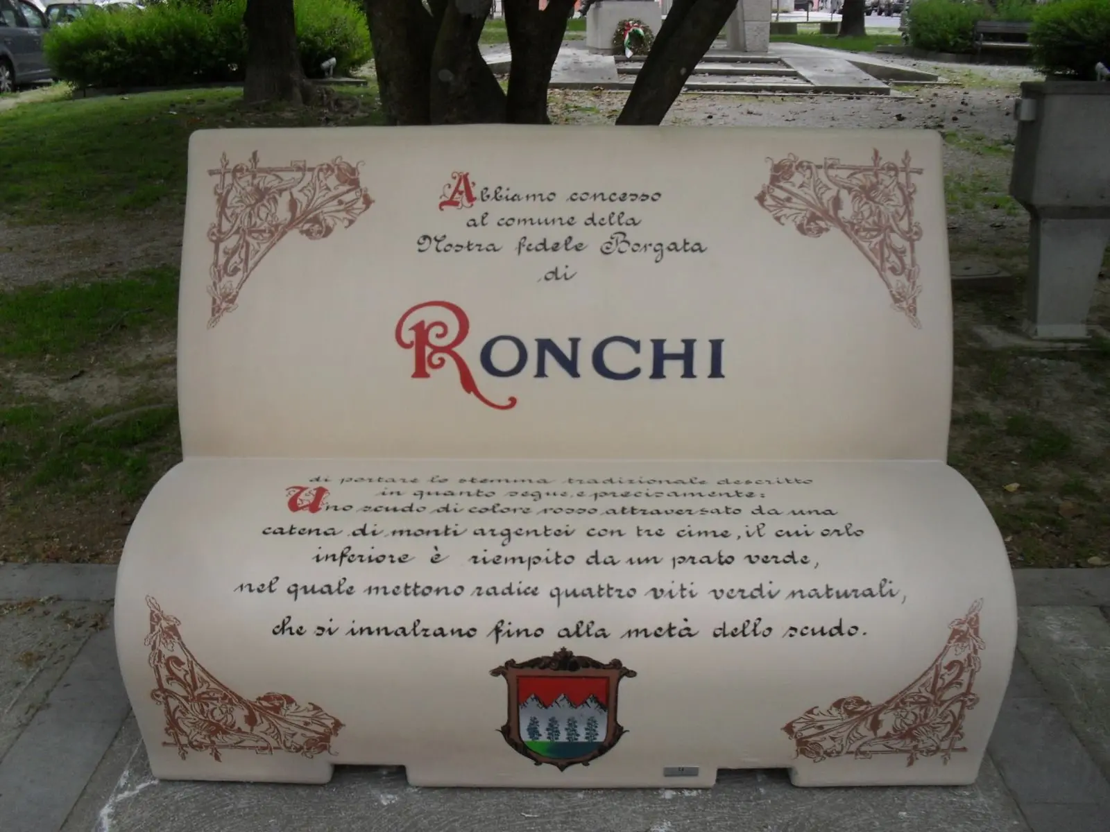 Il ricordo della storia di Ronchi dei Legionari
