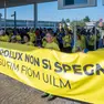 I lavoratori dell'Electrolux in sciopero a Porcia