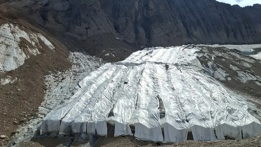 Una delle zone delle Marmolada