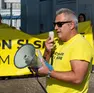 Lo sciopero a Porcia lo scorso 7 settembre (foto Petrussi / Marco Brisotto)