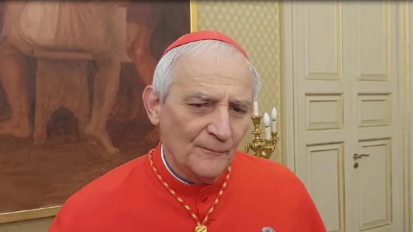 il presidente della Cei, cardinale Matteo Maria Zuppi