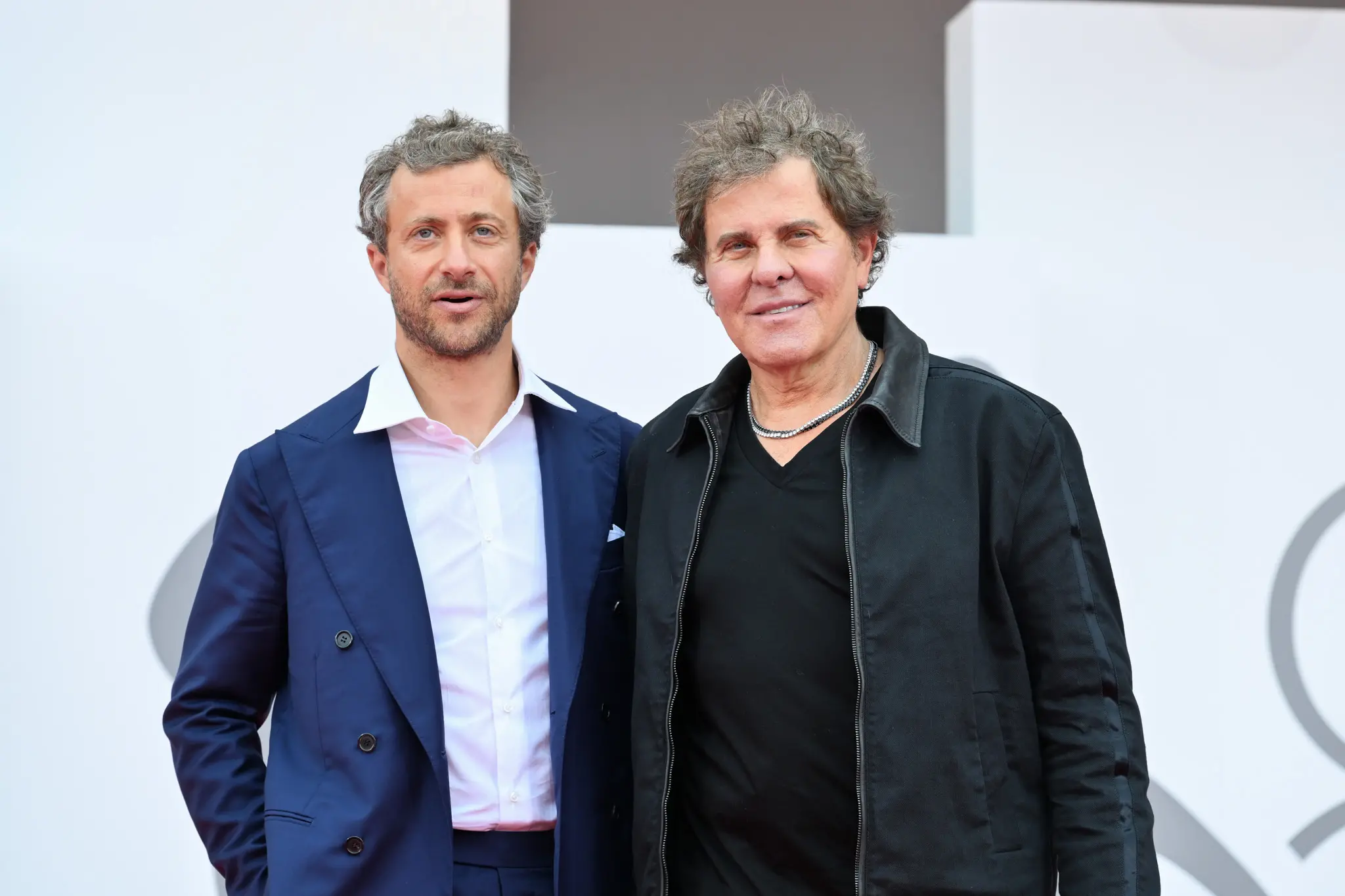 Renzo Rosso e Francesco Carrozzini durante il red carpet del film "Be Brave"