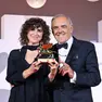 May el-Toukhy e Alberto Barbera con il Leone D’Oro