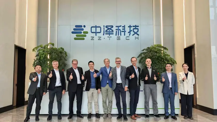 I protagonisti dell'intesa tra Mevis e Zz Tech